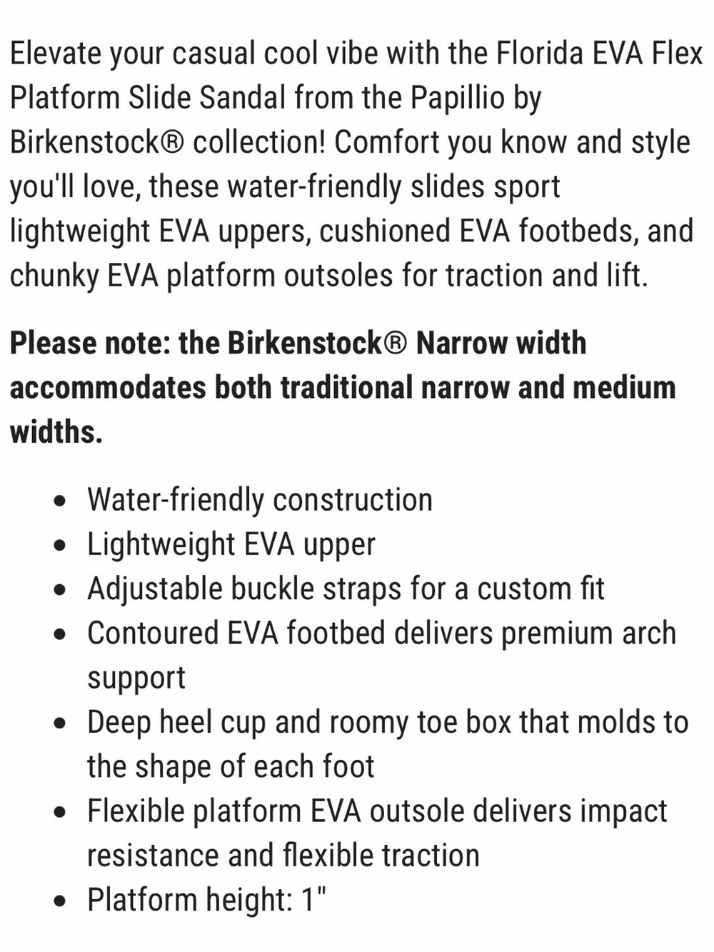 BIRKENSTOCK FLORIDA EVA PAPILLIO - Picture 4 of 10